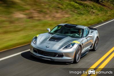 Insurance rates Chevy Corvette in Anchorage