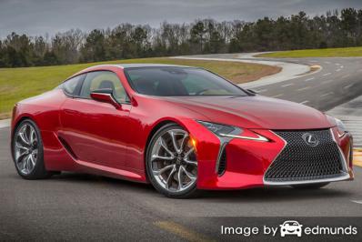 Insurance rates Lexus LC 500 in Anchorage